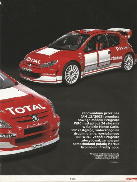 Peugeot 307 WRC.